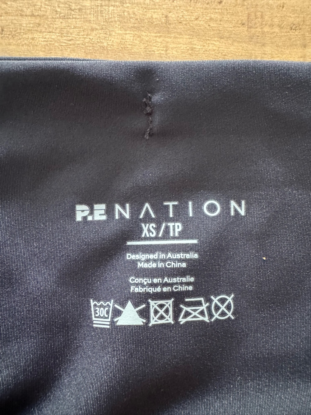 P.E Nation Reformer Bike Shorts Womens Activewear Running Training sz XS - Picture 5 of 6